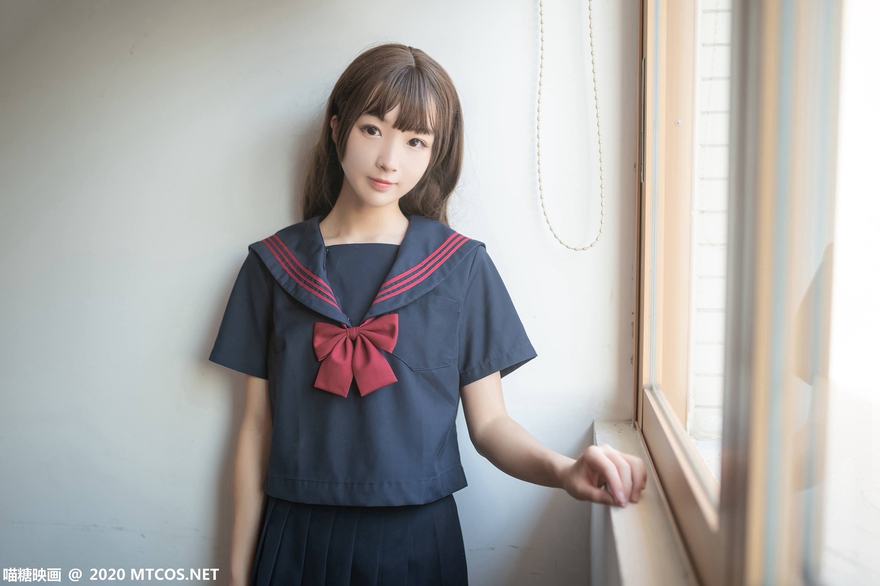图片[1]-[喵糖映画] JKL.011 水手JK制服[39P]-XikXak